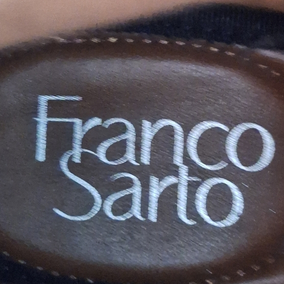 Franco Sarto Leather Calf Hair Black Brown Marquee Leopard Animal Print Boot 8.5 - Picture 10 of 13